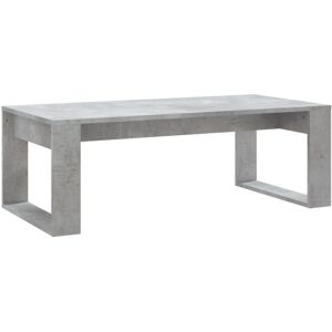 vidaXL Grey Concrete Engineered Wood Coffee Table - Coffee Table vidaXL Grey Concrete Engineered Wood Coffee Table - Coffee Table
