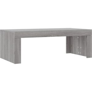 vidaXL Grey Sonoma Coffee Table 102x50x36cm Engineered Wood vidaXL Grey Sonoma Coffee Table 102x50x36cm Engineered Wood