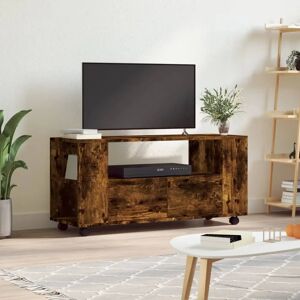 vidaXL Smoked Oak TV Cabinet - TV Stand & Media Unit vidaXL Smoked Oak TV Cabinet - TV Stand & Media Unit