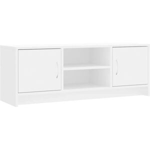 vidaXL 823253 White Engineered Wood TV Cabinet - TV Storage vidaXL 823253 White Engineered Wood TV Cabinet - TV Storage