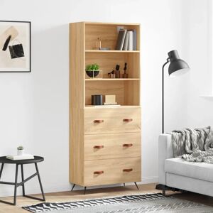 vidaXL Sonoma Oak Highboard - Sideboard with Drawers vidaXL Sonoma Oak Highboard - Sideboard with Drawers