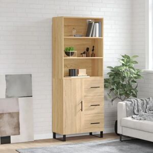 vidaXL Sonoma Oak Highboard - Highboard vidaXL Sonoma Oak Highboard - Highboard