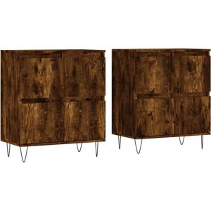 vidaXL Smoked Oak Sideboard - Sideboard vidaXL Smoked Oak Sideboard - Sideboard