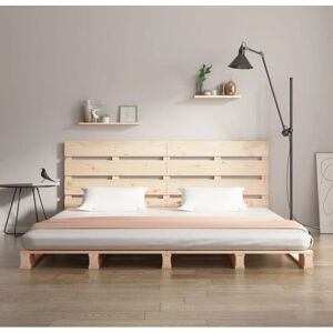 VIDAXL Pine Wood Bed Frame - 120x190 cm Small Double VIDAXL Pine Wood Bed Frame - 120x190 cm Small Double