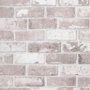 vidaXL Wallpaper Grey 3D Brick Pattern Wall Covering - Wall Panel Decor vidaXL Wallpaper Grey 3D Brick Pattern Wall Covering - Wall Panel Decor