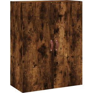 vidaXL Wall Cabinet - Smoked Oak - 69.5x34x90 cm vidaXL Wall Cabinet - Smoked Oak - 69.5x34x90 cm
