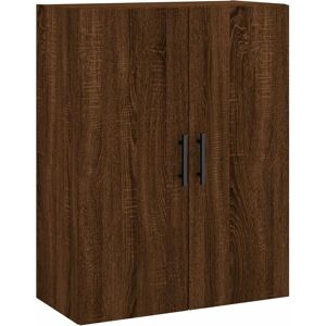 vidaXL Wall Mounted Cabinet Brown Oak Living Room Sideboard - Living room sideboard vidaXL Wall Mounted Cabinet Brown Oak Living Room Sideboard - Living room sideboard