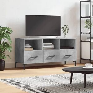 vidaXL TV Cabinet - Concrete Grey - 102x36x50 cm - TV Stand vidaXL TV Cabinet - Concrete Grey - 102x36x50 cm - TV Stand