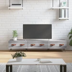 vidaXL Grey Sonoma 150x36x30 cm Engineered Wood TV Cabinet - TV Stand vidaXL Grey Sonoma 150x36x30 cm Engineered Wood TV Cabinet - TV Stand