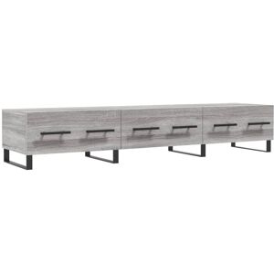 vidaXL Grey Sonoma TV Cabinet - TV Console & Media Storage vidaXL Grey Sonoma TV Cabinet - TV Console & Media Storage