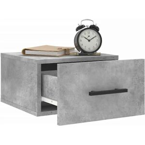 vidaXL Wall-mounted Bedside Cabinet Concrete Grey 35x35x20 cm - Wall-mounted Bedside Cabinet vidaXL Wall-mounted Bedside Cabinet Concrete Grey 35x35x20 cm - Wall-mounted Bedside Cabinet