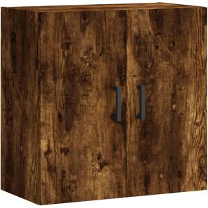 vidaXL Wall Cabinet Smoked Oak Storage - Wall Mount Display - 60x31x60 cm vidaXL Wall Cabinet Smoked Oak Storage - Wall Mount Display - 60x31x60 cm