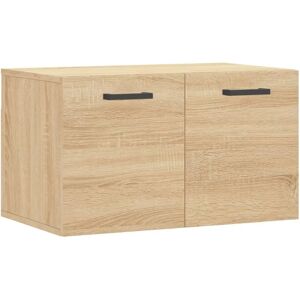 vidaXL Sonoma Oak Wall Cabinet - 60x36.5x35 cm Modern Storage vidaXL Sonoma Oak Wall Cabinet - 60x36.5x35 cm Modern Storage