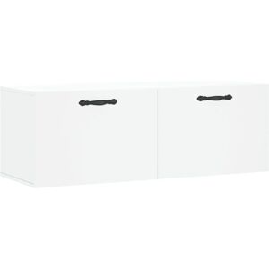 Maisonchic Wall Cabinet - 100x36.5x35 cm - White - Storage & Decor Maisonchic Wall Cabinet - 100x36.5x35 cm - White - Storage & Decor