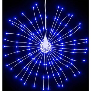 vidaXL Christmas Starburst Lights 140 LEDs Blue - Christmas Lights vidaXL Christmas Starburst Lights 140 LEDs Blue - Christmas Lights