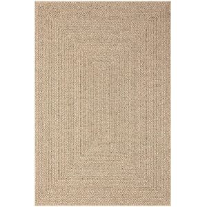 vidaXL ZIZUR 120x170 cm Jute Look Rug - Indoor Outdoor Floor Carpet vidaXL ZIZUR 120x170 cm Jute Look Rug - Indoor Outdoor Floor Carpet