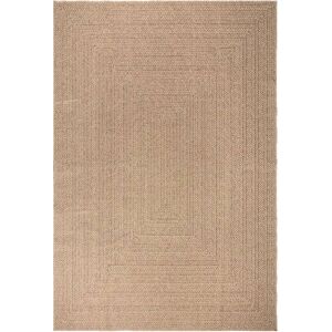 vidaXL ZIZUR 200x290 cm Jute Look Indoor Outdoor Rug vidaXL ZIZUR 200x290 cm Jute Look Indoor Outdoor Rug