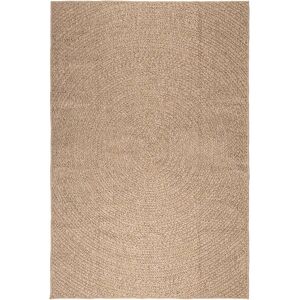 vidaXL Rug 200x290 cm Jute Look - Indoor Outdoor Round Rug vidaXL Rug 200x290 cm Jute Look - Indoor Outdoor Round Rug
