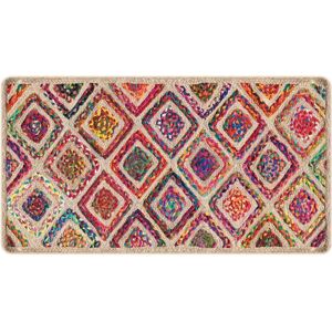 vidaXL Rug Washable Patchwork Anti Slip Home Floor - Rug vidaXL Rug Washable Patchwork Anti Slip Home Floor - Rug