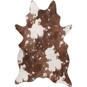 vidaXL Braun & Weiß Kuhmuster Teppich - Teppich vidaXL Braun & Weiß Kuhmuster Teppich - Teppich