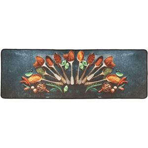 vidaXL Multi-Colored Kitchen Rug 60x180 cm Washable Anti-Slip - Kitchen Rug vidaXL Multi-Colored Kitchen Rug 60x180 cm Washable Anti-Slip - Kitchen Rug