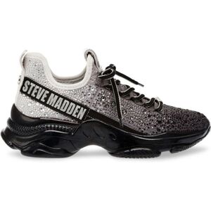 Steve Madden Mistica Turnschuhe - Schwarz/Silber - Casual Schuhe Steve Madden Mistica Turnschuhe - Schwarz/Silber - Casual Schuhe