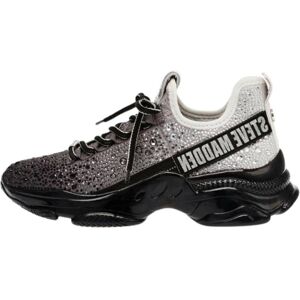 Steve Madden Mistica Zwarte/Zilveren Sneakers - Casual Sportschoenen Steve Madden Mistica Zwarte/Zilveren Sneakers - Casual Sportschoenen
