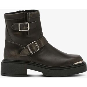 Steve Madden - Ankelstøvletter Choice Biker - Grå - Støvletter Steve Madden - Ankelstøvletter Choice Biker - Grå - Støvletter