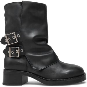 Steve Madden Bonfire SM11003415 Black Ankle Boots - ankle boots Steve Madden Bonfire SM11003415 Black Ankle Boots - ankle boots