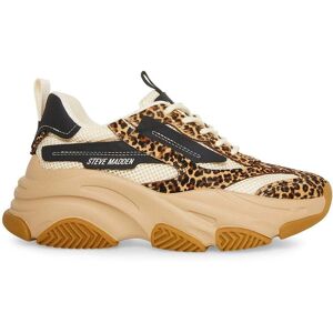 Steve Madden PossessionL-E Leopard Beige Mesh Sneakers - Sneakers Steve Madden PossessionL-E Leopard Beige Mesh Sneakers - Sneakers