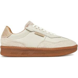 Steve Madden Euphoria Sneaker - Naturlig - Lær - Tekstil - Gummi Steve Madden Euphoria Sneaker - Naturlig - Lær - Tekstil - Gummi