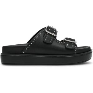 Steve Madden Freelance - Sneakers i svart Action Lær Steve Madden Freelance - Sneakers i svart Action Lær