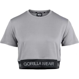 Gorilla Wear Cropped Grey T-Shirt - Activewear Gorilla Wear Cropped Grey T-Shirt - Activewear