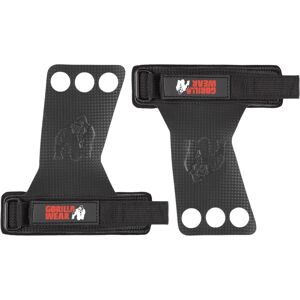 Gorilla Wear 3-Hole Carbon Lifting Grips - Durable, Lightweight & Comfortable Gorilla Wear 3-Hole Carbon Lifting Grips - Durable, Lightweight & Comfortable