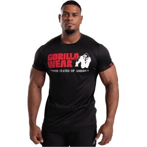 Gorilla Wear Unisex Fitness T-Shirt - Recycled Material - Black Gorilla Wear Unisex Fitness T-Shirt - Recycled Material - Black