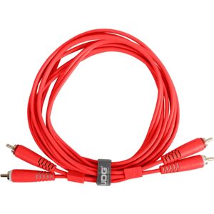 Câble audio UDG Ultimate RCA-RCA Rouge 1,5 m - Pour DJs - Publicité Câble audio UDG Ultimate RCA-RCA Rouge 1,5 m - Pour DJs - Publicité