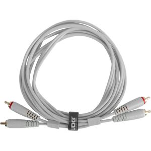 Cavo audio UDG RCA-RCA Bianco 3m - Cavo per DJ Cavo audio UDG RCA-RCA Bianco 3m - Cavo per DJ