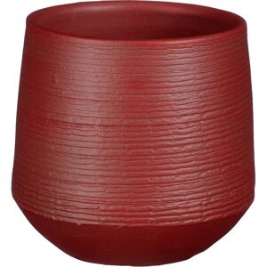 Mica Decorations - Evora - Dunkelrot - Ø16 x 15 cm - Plant pot Mica Decorations - Evora - Dunkelrot - Ø16 x 15 cm - Plant pot