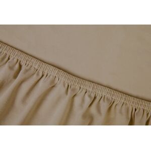 KAYORI Edo Khaki Spannbettlaken - Bettwäsche & Textilien KAYORI Edo Khaki Spannbettlaken - Bettwäsche & Textilien