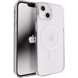 Coverzs - iPhone 14 Clear Metallic Case - Zilver Coverzs - iPhone 14 Clear Metallic Case - Zilver