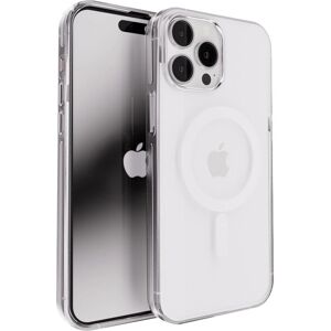 Coverzs - iPhone 15 Pro Clear Metallic Case - Zilver Coverzs - iPhone 15 Pro Clear Metallic Case - Zilver