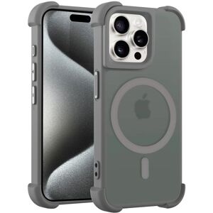 Coverzs - iPhone 15 Pro - Grijs - Mat - Telefoonhoesje Coverzs - iPhone 15 Pro - Grijs - Mat - Telefoonhoesje