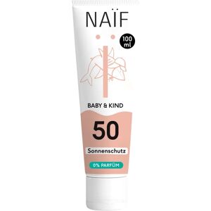 Naif Baby & Kids Mineral Sunscreen SPF 50 - Hypoallergénique, Waterproof, Peaux sensibles - Publicité Naif Baby & Kids Mineral Sunscreen SPF 50 - Hypoallergénique, Waterproof, Peaux sensibles - Publicité