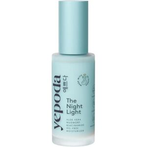Yepoda The Night Light – Crème Hydratante Sans Huile avec Achillée Millefeuille et Niacinamide - Crème de Nuit - Publicité Yepoda The Night Light – Crème Hydratante Sans Huile avec Achillée Millefeuille et Niacinamide - Crème de Nuit - Publicité