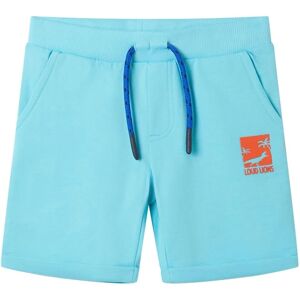 vidaXL Kids' Shorts with Drawstring Aqua Blue - Kids' Shorts vidaXL Kids' Shorts with Drawstring Aqua Blue - Kids' Shorts