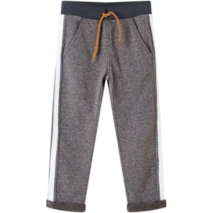 vidaXL Kids' Sweatpants Dark Grey Melange - Kids' Sweatpants vidaXL Kids' Sweatpants Dark Grey Melange - Kids' Sweatpants