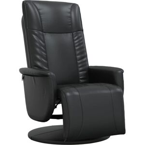 Fauteuil Reclinable Noir MAISONCHIC - Rotation 360° Fauteuil Reclinable Noir MAISONCHIC - Rotation 360°