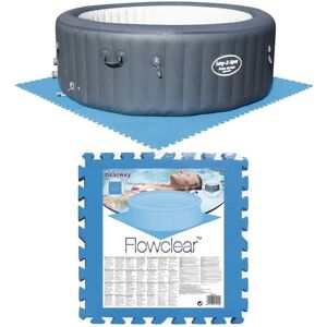 Bestway Pool Floor Protectors - 8 pcs Blue - Pool Type Bestway Pool Floor Protectors - 8 pcs Blue - Pool Type