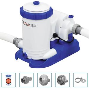 Pompe filtre pour piscine Bestway - 9463 L/h - Pompe à eau Pompe filtre pour piscine Bestway - 9463 L/h - Pompe à eau