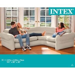 Intex Beige Inflatable Corner Sofa - Corner Sofa Intex Beige Inflatable Corner Sofa - Corner Sofa
